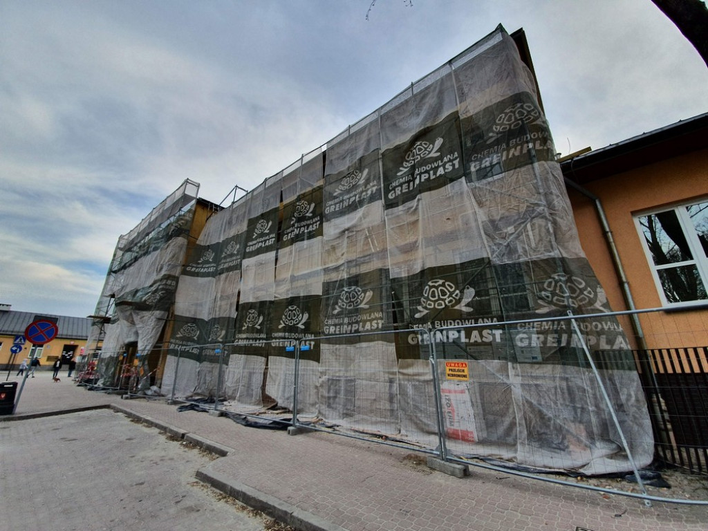 Hrubieszów: Remont budynku Urzędu Miasta i Starostwa Powiatowego - ZDJĘCIA