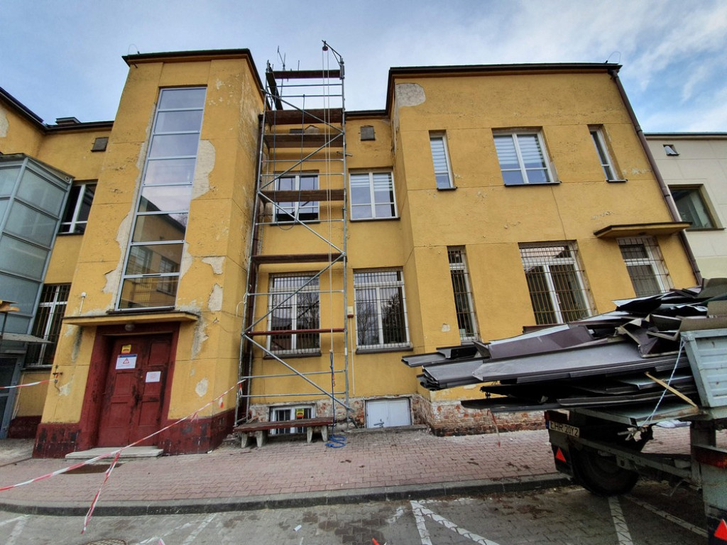 Hrubieszów: Remont budynku Urzędu Miasta i Starostwa Powiatowego - ZDJĘCIA