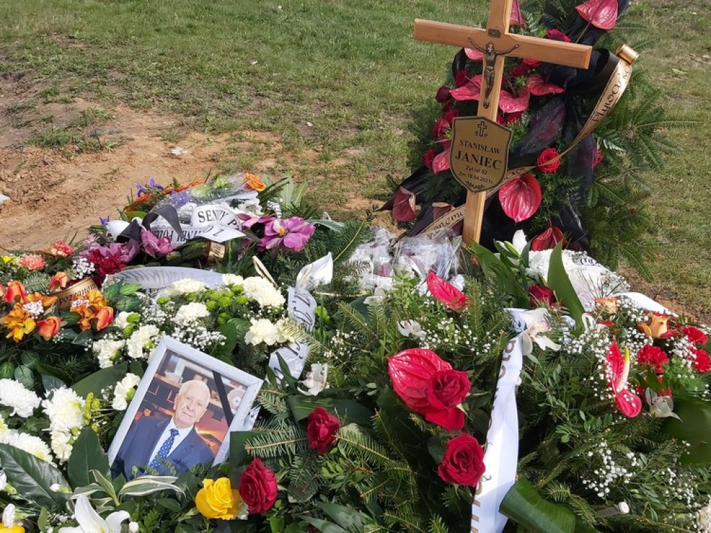 Stanisław Janiec pośmiertnie odznaczony Krzyżem Kawalerskim Orderu Odrodzenia Polski. Fotoreportaż z uroczystości pogrzebowych