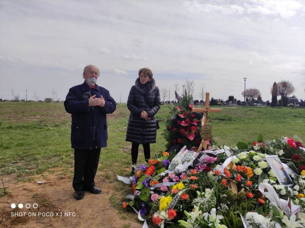 Stanisław Janiec pośmiertnie odznaczony Krzyżem Kawalerskim Orderu Odrodzenia Polski. Fotoreportaż z uroczystości pogrzebowych