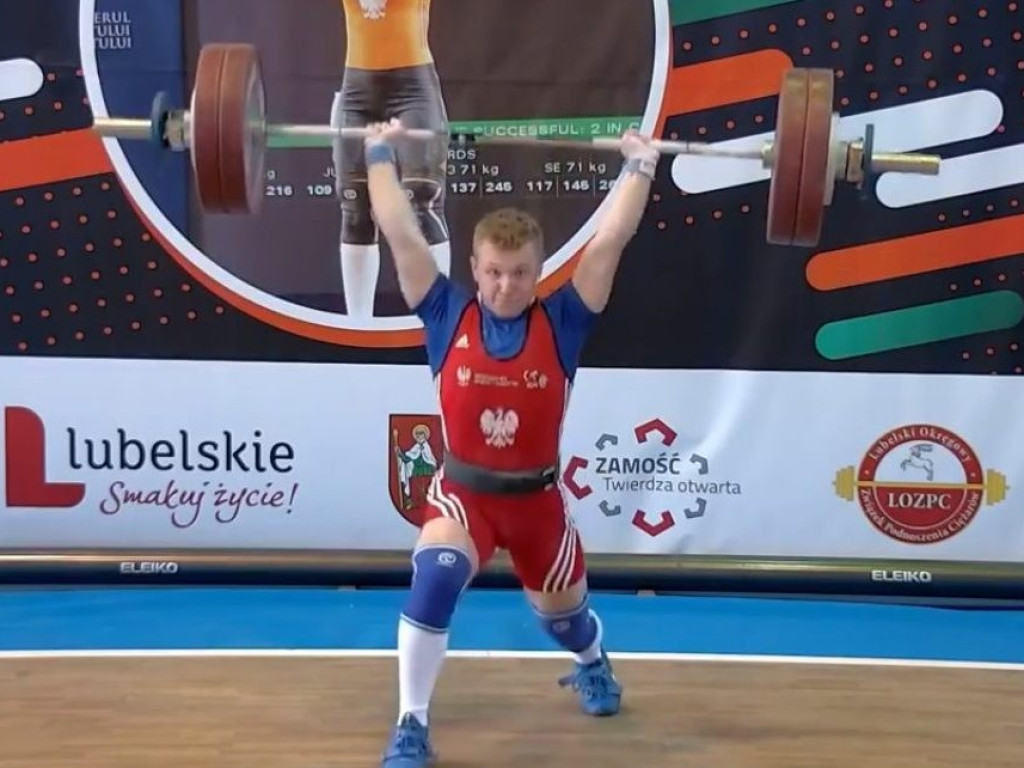 Trzy kolory medali dla Unii Hrubieszów na Mistrzostwach Polski Juniorów w podnoszeniu ciężarów - ZDJĘCIA