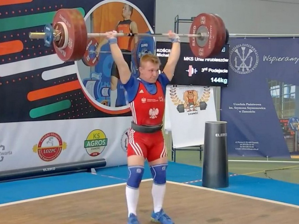 Trzy kolory medali dla Unii Hrubieszów na Mistrzostwach Polski Juniorów w podnoszeniu ciężarów - ZDJĘCIA
