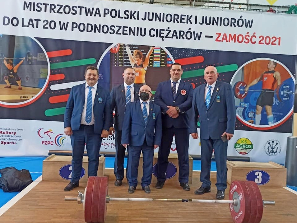 Trzy kolory medali dla Unii Hrubieszów na Mistrzostwach Polski Juniorów w podnoszeniu ciężarów - ZDJĘCIA