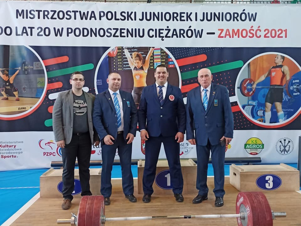 Trzy kolory medali dla Unii Hrubieszów na Mistrzostwach Polski Juniorów w podnoszeniu ciężarów - ZDJĘCIA