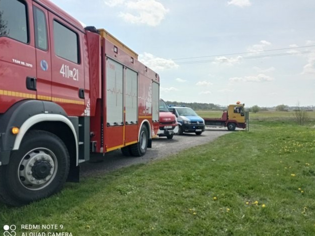 Hrubieszów: Samochód osobowy wpadł do Ulgi - ZDJĘCIA