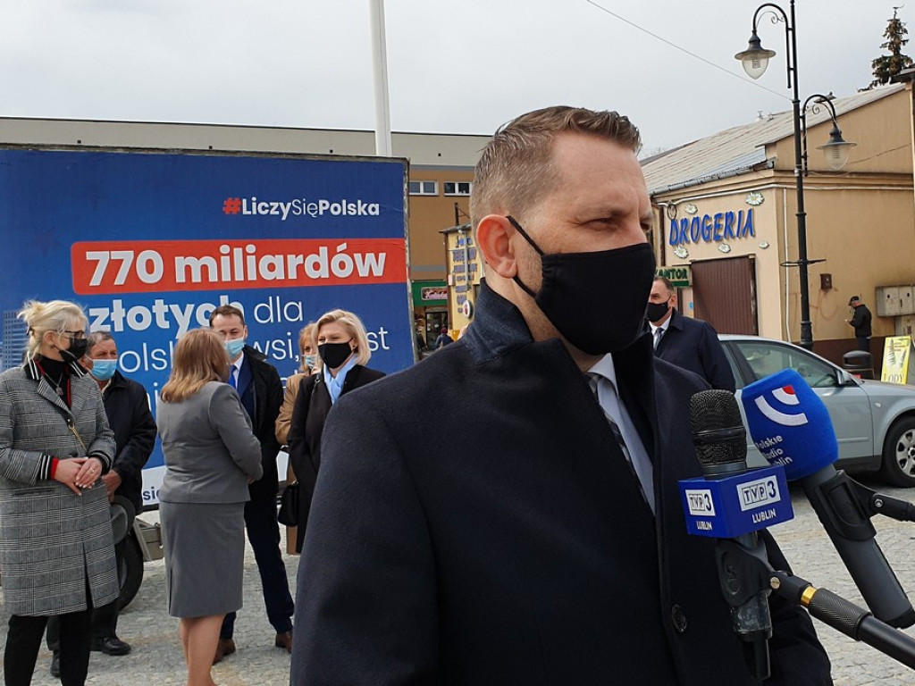 Konferencja PiS na hrubieszowskim Rynku - ZDJĘCIA, WIDEO