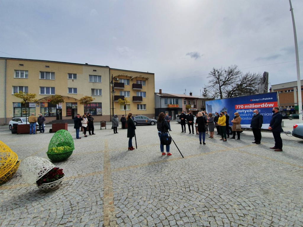 Konferencja PiS na hrubieszowskim Rynku - ZDJĘCIA, WIDEO