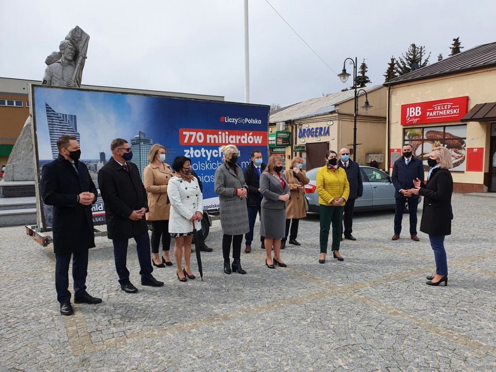 Konferencja PiS na hrubieszowskim Rynku - ZDJĘCIA, WIDEO