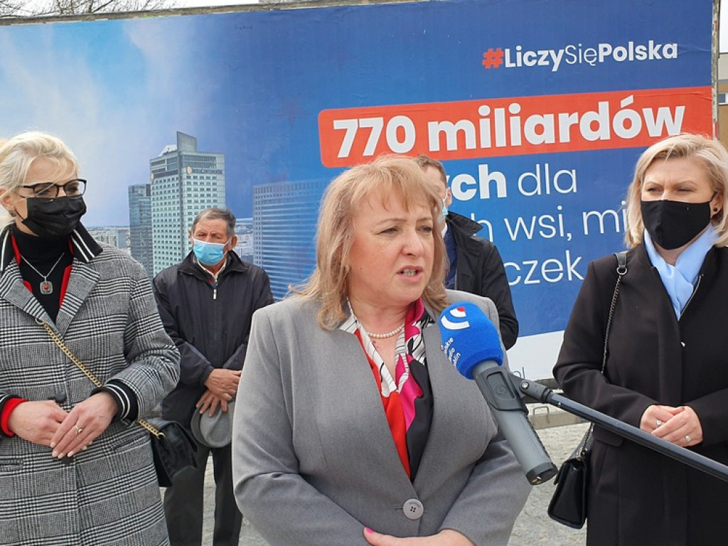 Konferencja PiS na hrubieszowskim Rynku - ZDJĘCIA, WIDEO