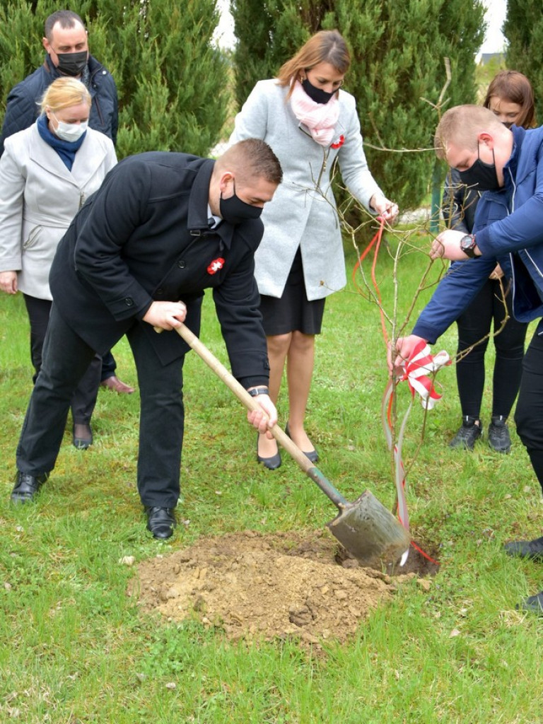 Hrubieszów: Zasadzili Dąb Śląski - ZDJĘCIA