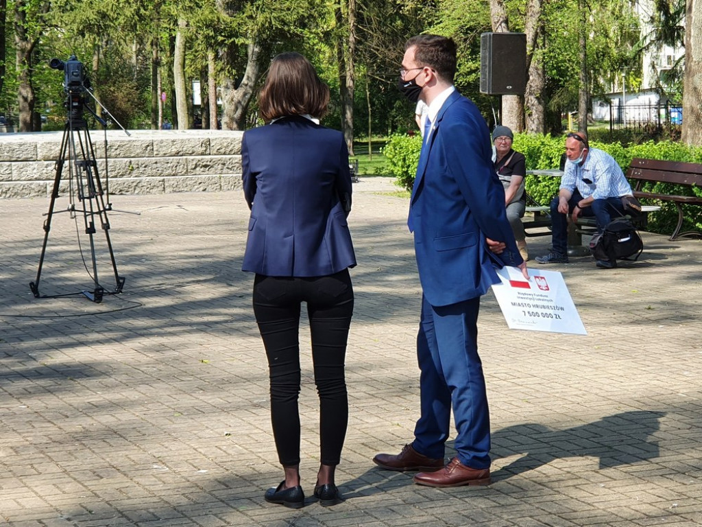 Premier Jacek Sasin z wizytą w Hrubieszowie - ZDJĘCIA, WIDEO