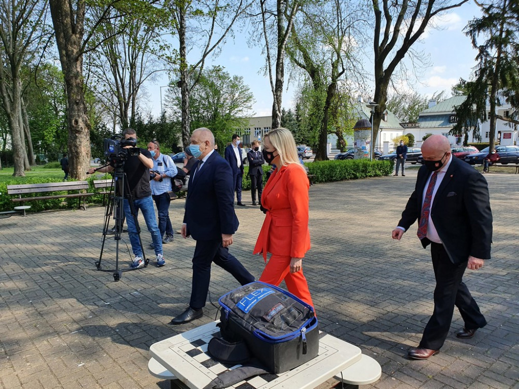 Premier Jacek Sasin z wizytą w Hrubieszowie - ZDJĘCIA, WIDEO
