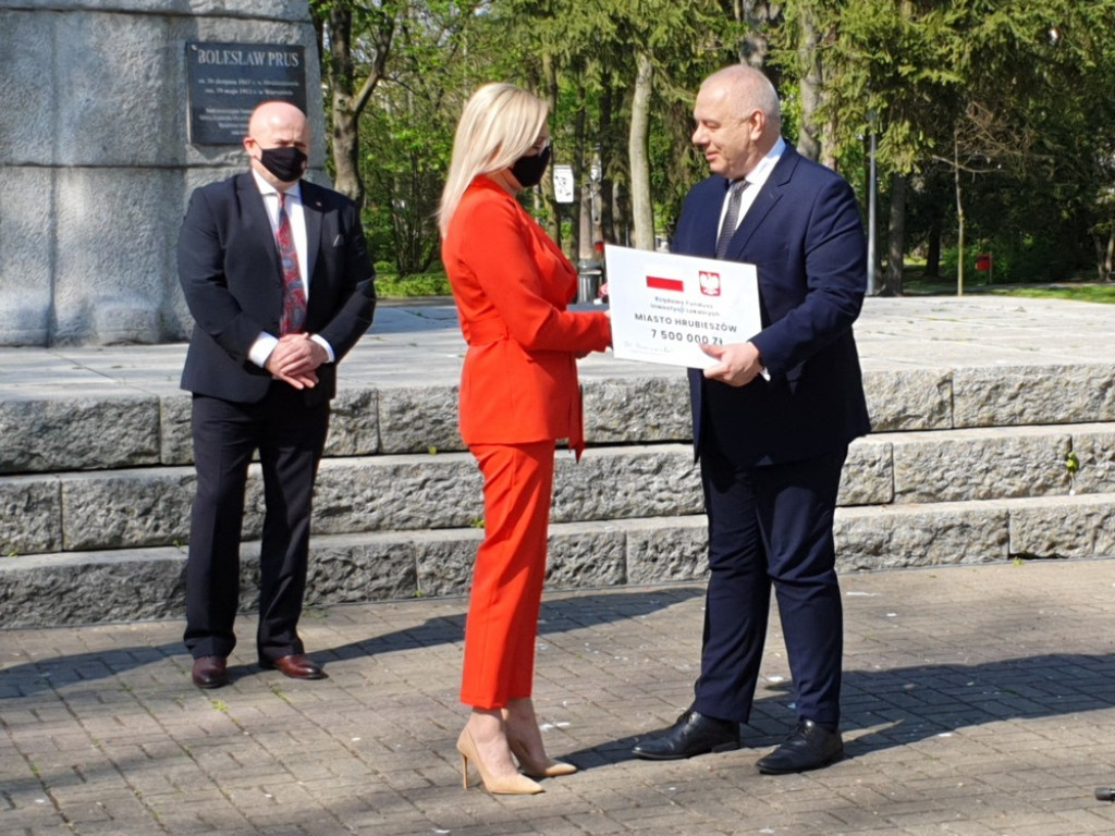 Premier Jacek Sasin z wizytą w Hrubieszowie - ZDJĘCIA, WIDEO