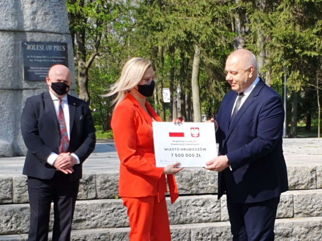 Premier Jacek Sasin z wizytą w Hrubieszowie - ZDJĘCIA, WIDEO