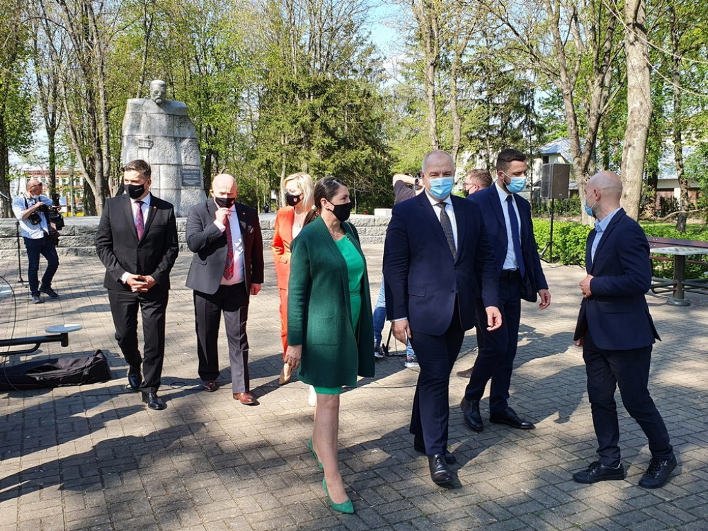 Premier Jacek Sasin z wizytą w Hrubieszowie - ZDJĘCIA, WIDEO