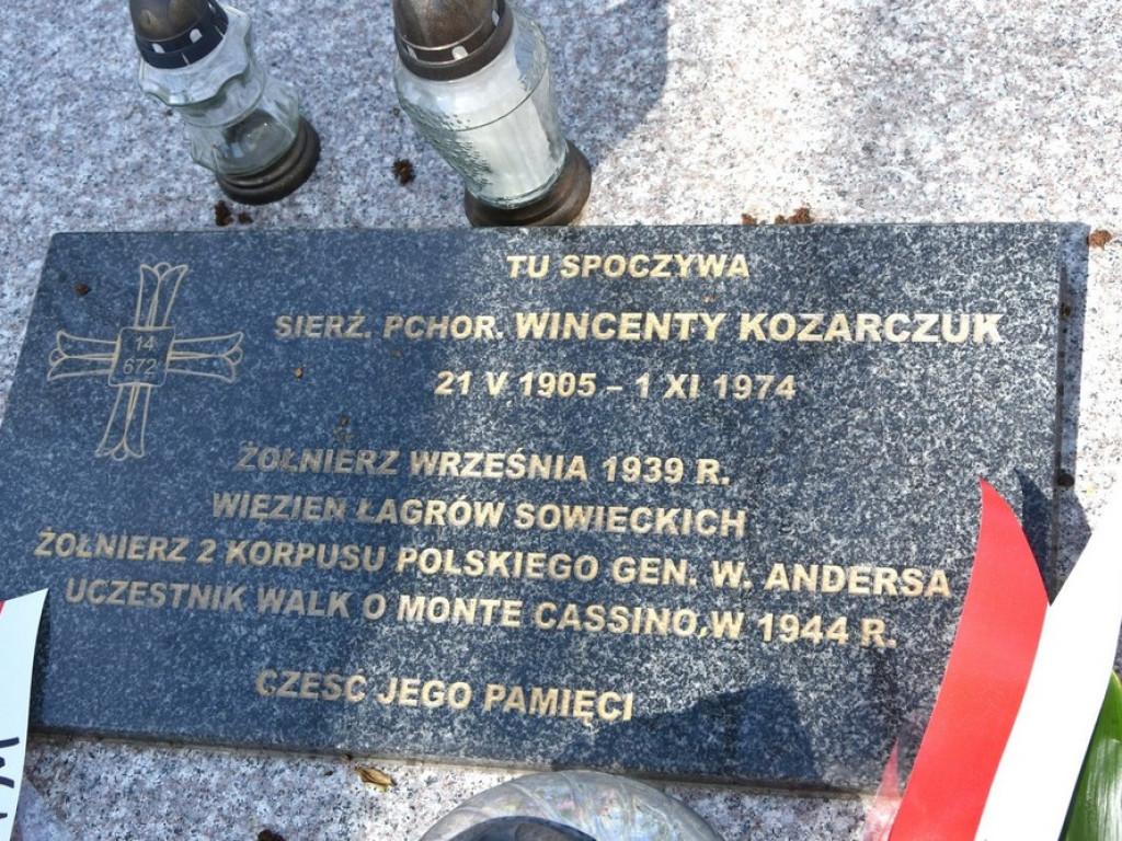 Ziemia Hrubieszowska uczciła 77 rocznicę Bitwy o Monte Cassino - ZDJĘCIA