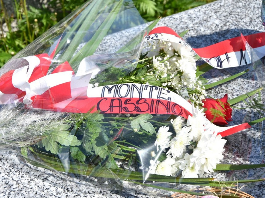 Ziemia Hrubieszowska uczciła 77 rocznicę Bitwy o Monte Cassino - ZDJĘCIA