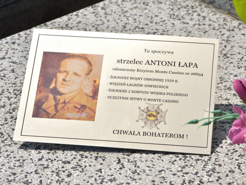 Ziemia Hrubieszowska uczciła 77 rocznicę Bitwy o Monte Cassino - ZDJĘCIA