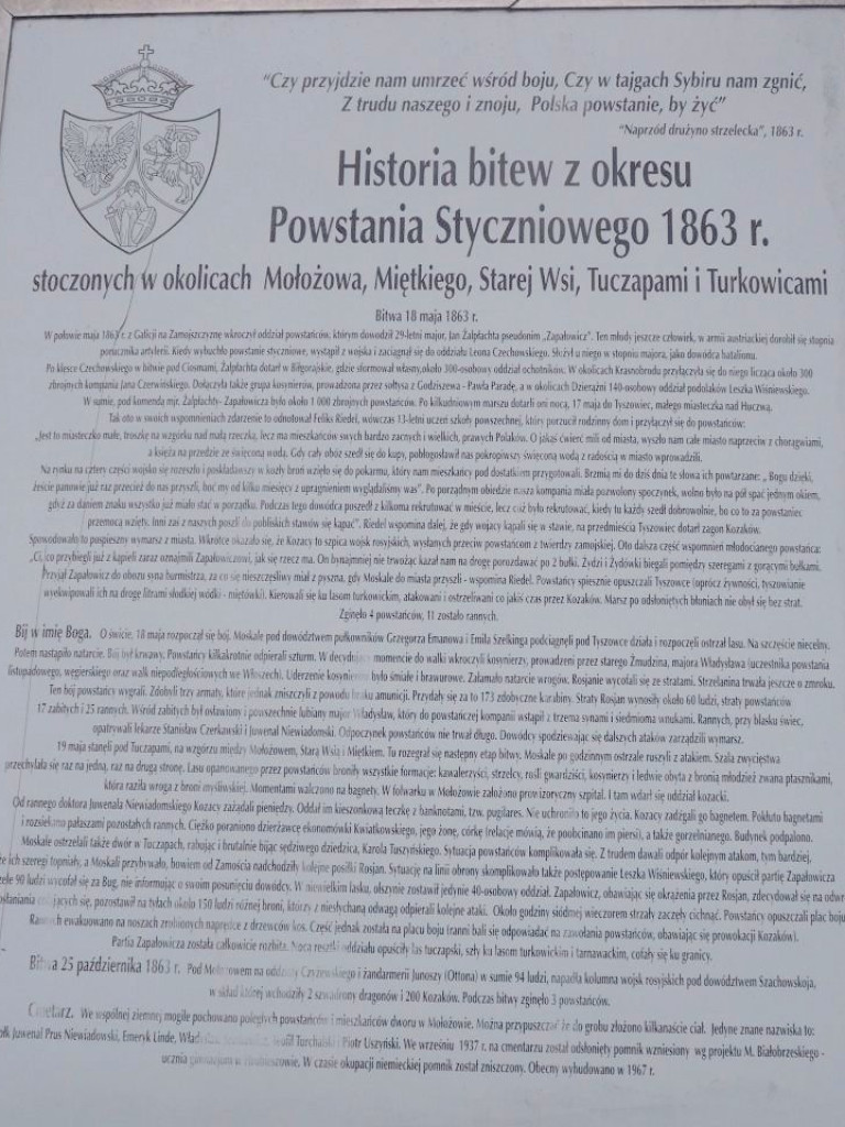 Gmina Mircze: Uczczono 158 rocznicę walk Powstania Styczniowego - ZDJĘCIA