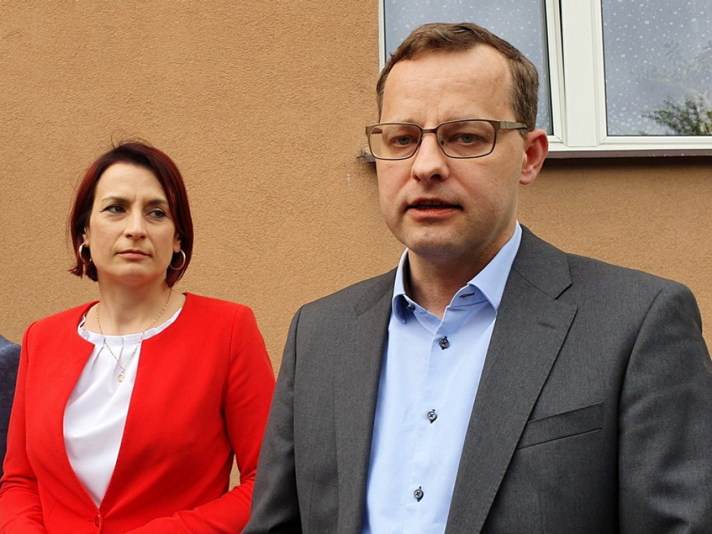 Pomoc dla niepełnosprawnego Michała - wizyta wiceministra sprawiedliwości Marcina Romanowskiego w Hrubieszowie - ZDJĘCIA, WIDEO