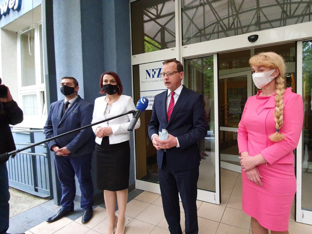 Ponad pół miliona na sprzęt dla hrubieszowskiego szpitala - ZDJĘCIA, WIDEO