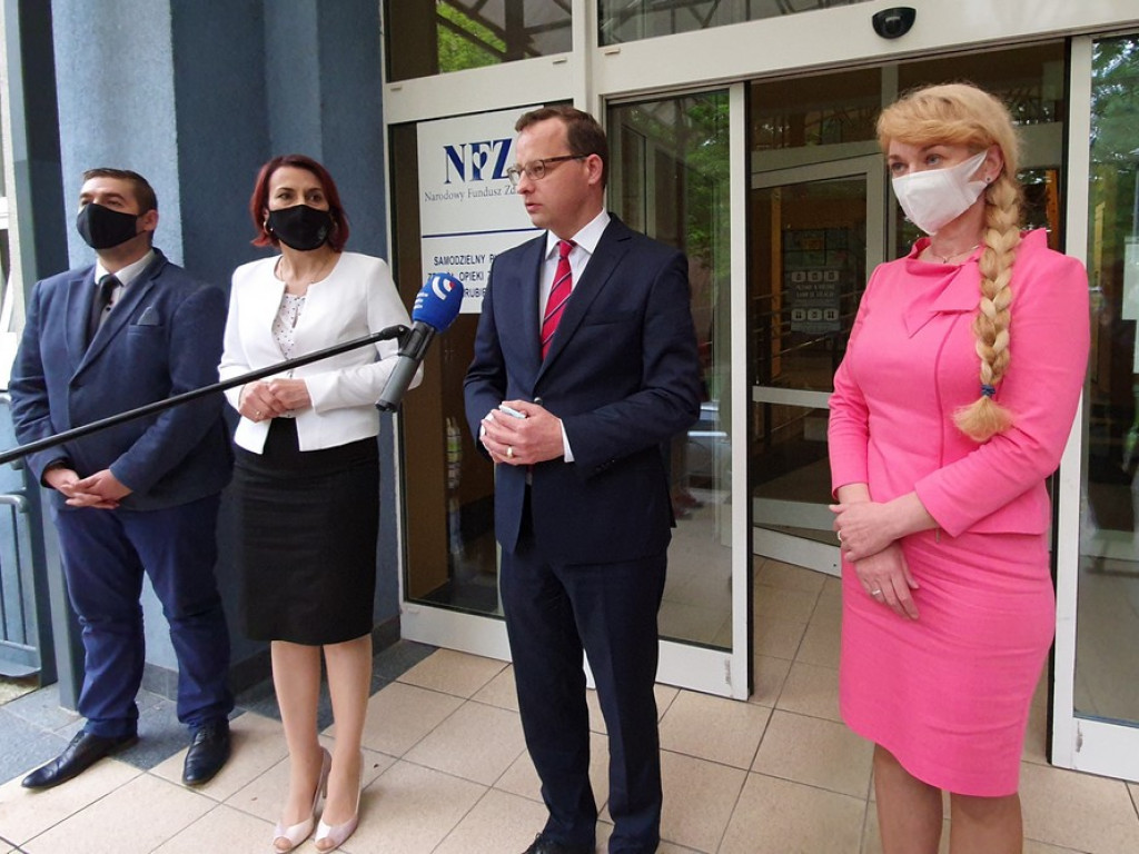 Ponad pół miliona na sprzęt dla hrubieszowskiego szpitala - ZDJĘCIA, WIDEO