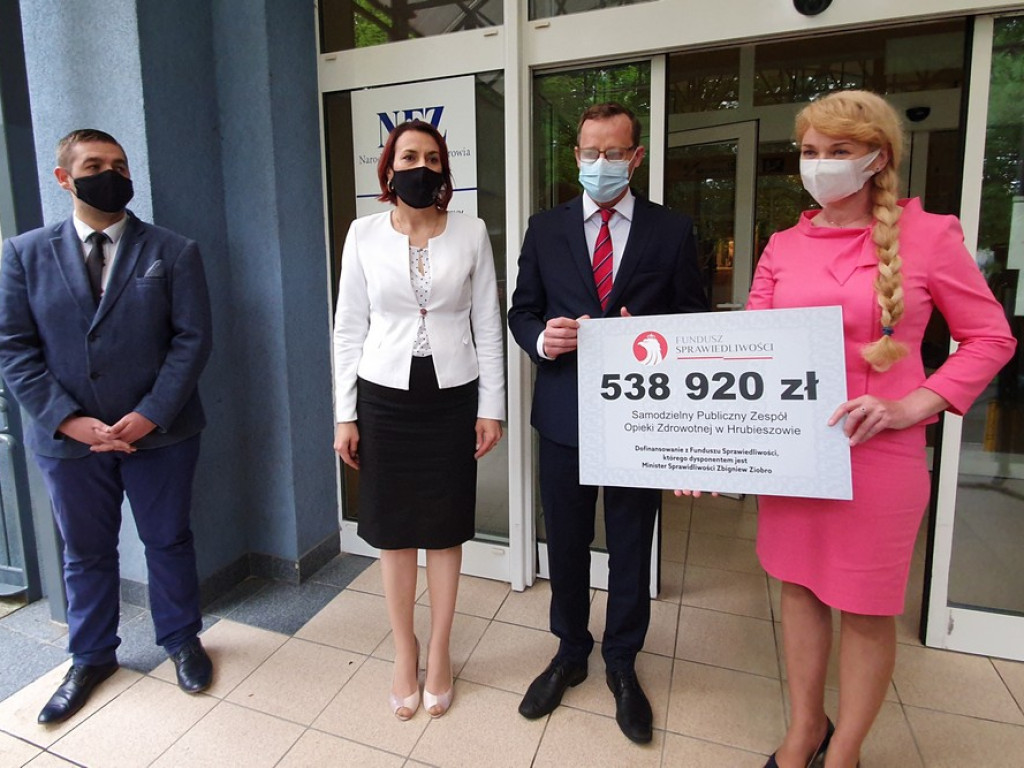 Ponad pół miliona na sprzęt dla hrubieszowskiego szpitala - ZDJĘCIA, WIDEO