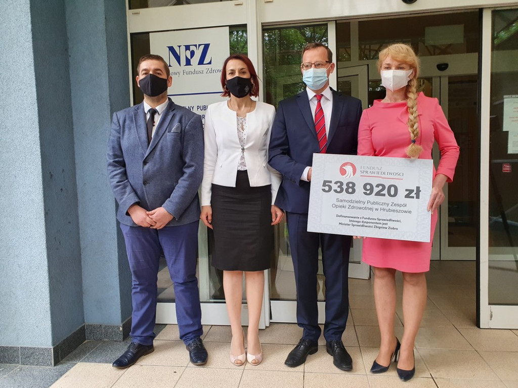 Ponad pół miliona na sprzęt dla hrubieszowskiego szpitala - ZDJĘCIA, WIDEO