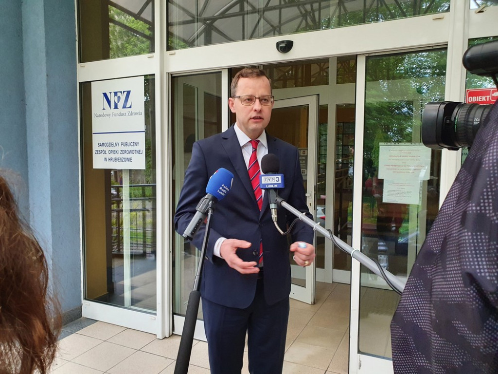 Ponad pół miliona na sprzęt dla hrubieszowskiego szpitala - ZDJĘCIA, WIDEO