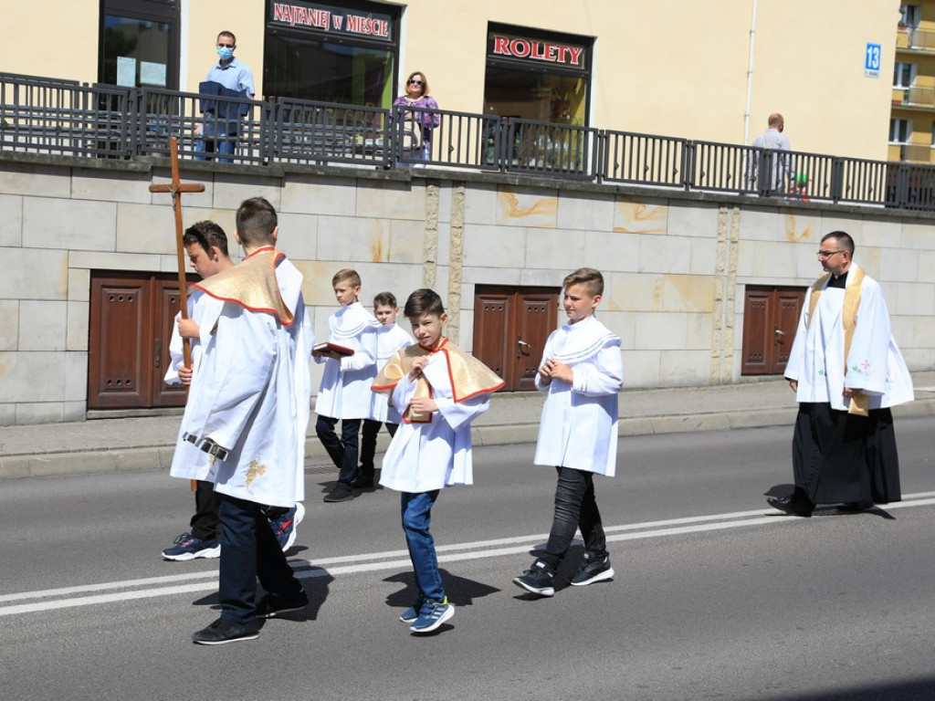 Hrubieszów: Procesja Bożego Ciała w parafiach św. Mikołaja i św. Stanisława Kostki - ZDJĘCIA