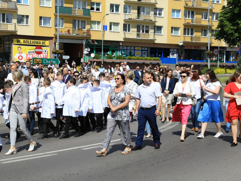 Hrubieszów: Procesja Bożego Ciała w parafiach św. Mikołaja i św. Stanisława Kostki - ZDJĘCIA