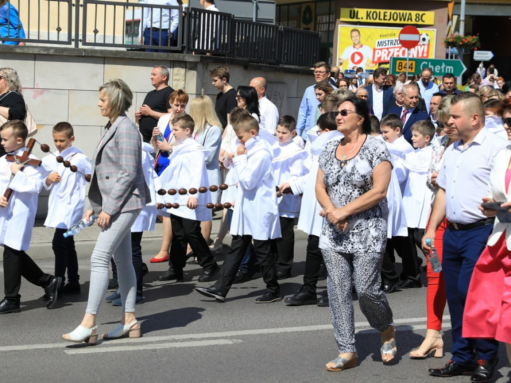 Hrubieszów: Procesja Bożego Ciała w parafiach św. Mikołaja i św. Stanisława Kostki - ZDJĘCIA