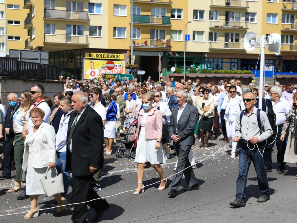 Hrubieszów: Procesja Bożego Ciała w parafiach św. Mikołaja i św. Stanisława Kostki - ZDJĘCIA