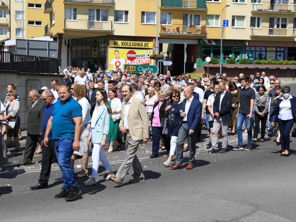Hrubieszów: Procesja Bożego Ciała w parafiach św. Mikołaja i św. Stanisława Kostki - ZDJĘCIA