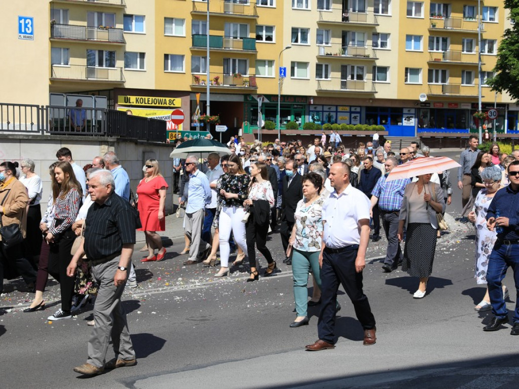 Hrubieszów: Procesja Bożego Ciała w parafiach św. Mikołaja i św. Stanisława Kostki - ZDJĘCIA