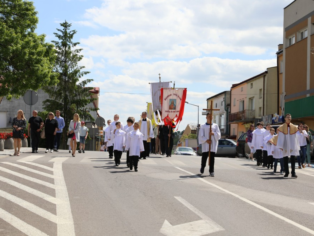 Hrubieszów: Procesja Bożego Ciała w parafiach św. Mikołaja i św. Stanisława Kostki - ZDJĘCIA