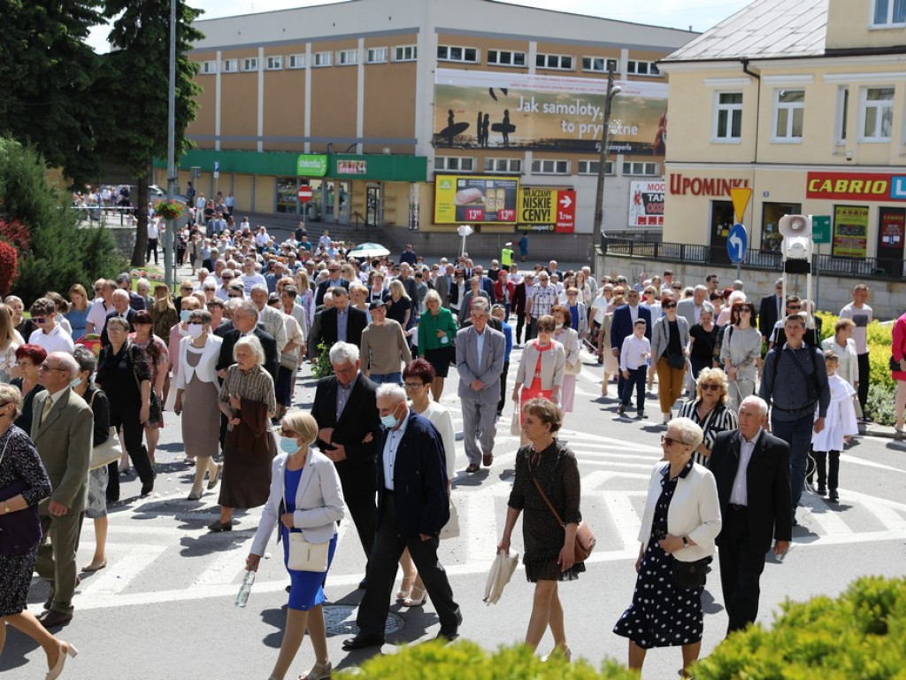 Hrubieszów: Procesja Bożego Ciała w parafiach św. Mikołaja i św. Stanisława Kostki - ZDJĘCIA