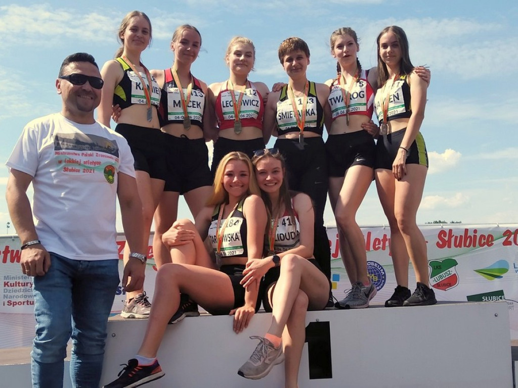 Kolejny sukces! Dwa medale w lekkoatletycznych Mistrzostwach Polski LZS  hrubieszowskiej Unii - ZDJĘCIA