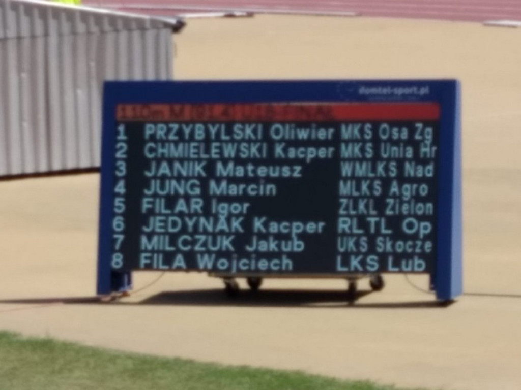 Kolejny sukces! Dwa medale w lekkoatletycznych Mistrzostwach Polski LZS  hrubieszowskiej Unii - ZDJĘCIA
