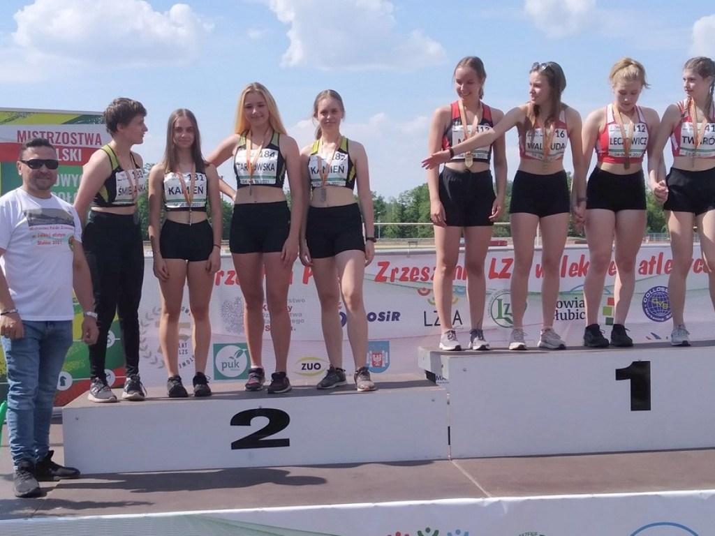 Kolejny sukces! Dwa medale w lekkoatletycznych Mistrzostwach Polski LZS  hrubieszowskiej Unii - ZDJĘCIA
