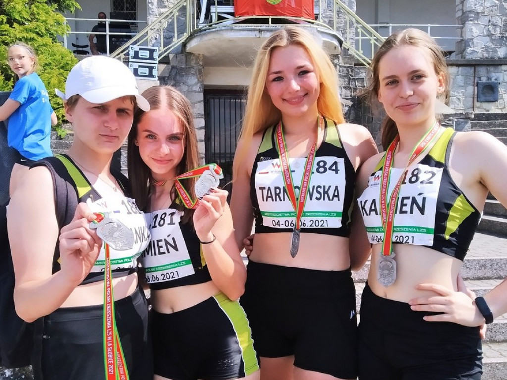 Kolejny sukces! Dwa medale w lekkoatletycznych Mistrzostwach Polski LZS  hrubieszowskiej Unii - ZDJĘCIA