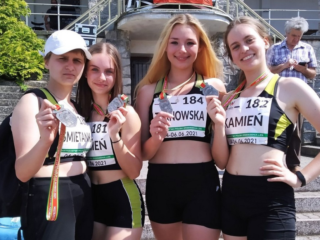 Kolejny sukces! Dwa medale w lekkoatletycznych Mistrzostwach Polski LZS  hrubieszowskiej Unii - ZDJĘCIA