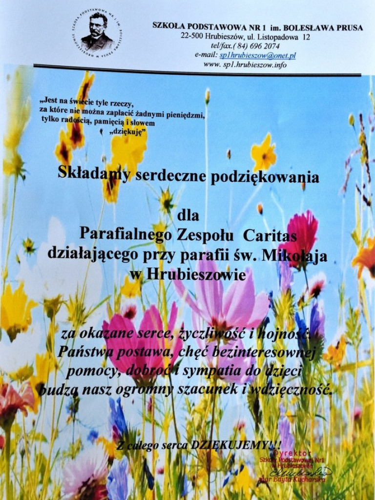 Hrubieszów: Caritas dzieciom - ZDJĘCIA