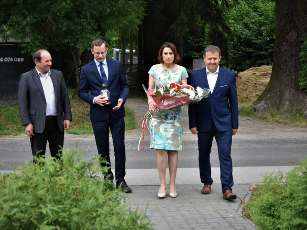 Wizyta ministra w gminie Trzeszczany - ZDJĘCIA