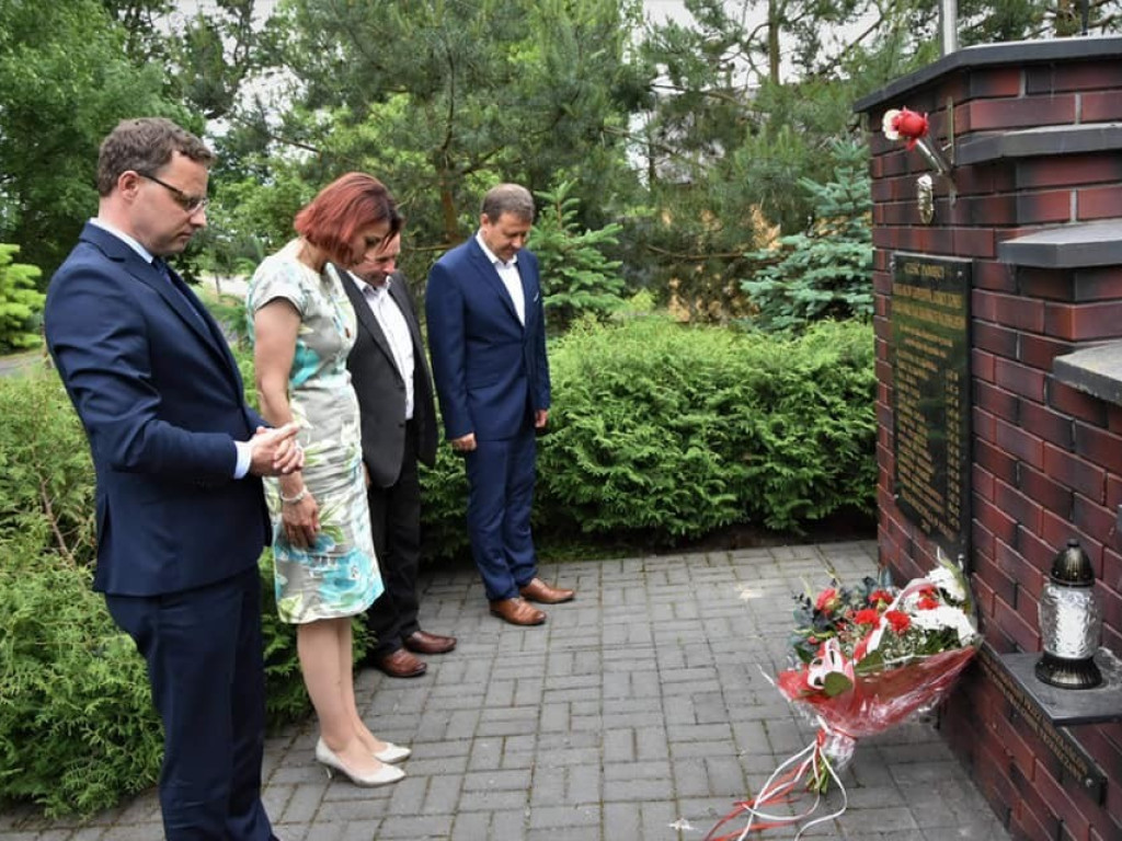 Wizyta ministra w gminie Trzeszczany - ZDJĘCIA