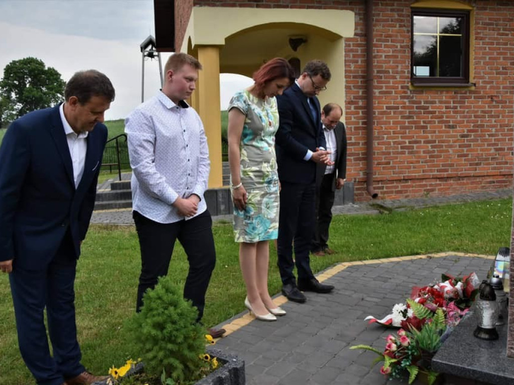 Wizyta ministra w gminie Trzeszczany - ZDJĘCIA