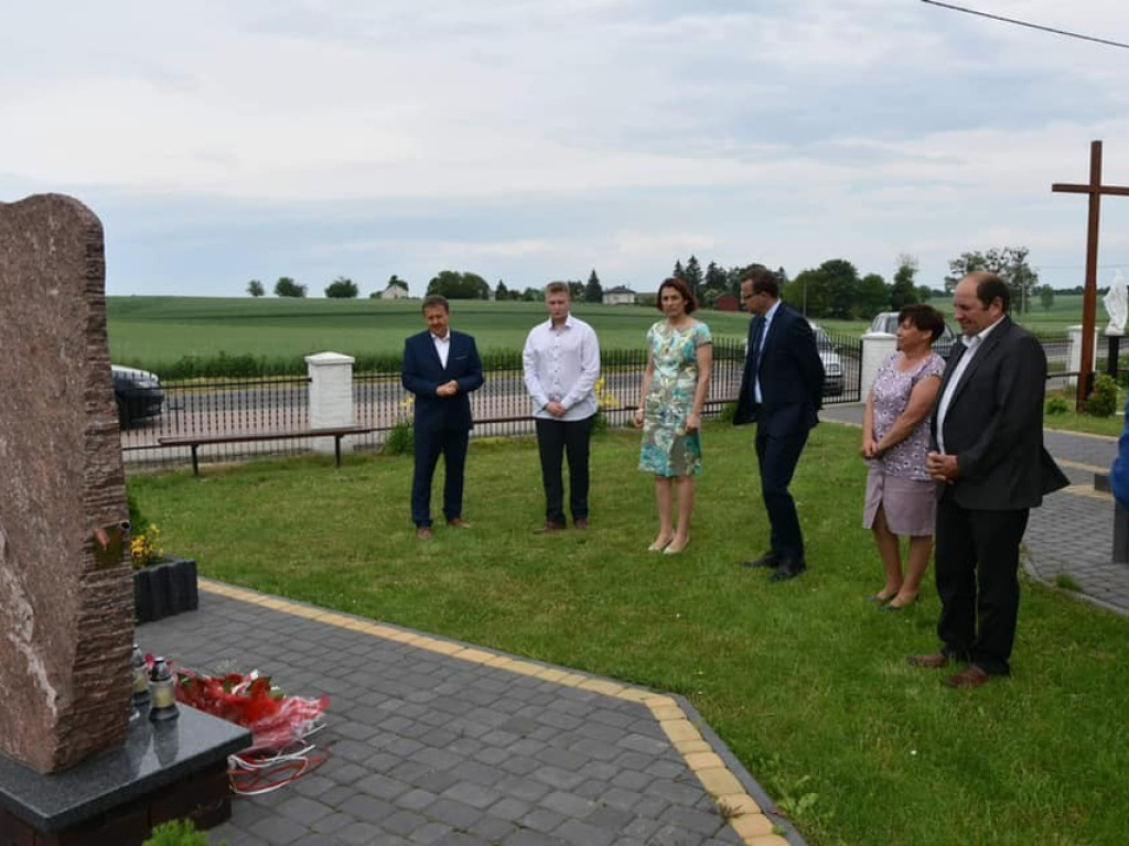 Wizyta ministra w gminie Trzeszczany - ZDJĘCIA