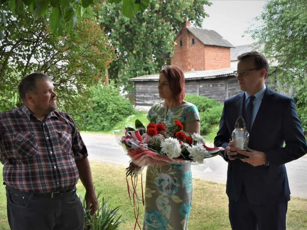 Wizyta ministra w gminie Trzeszczany - ZDJĘCIA