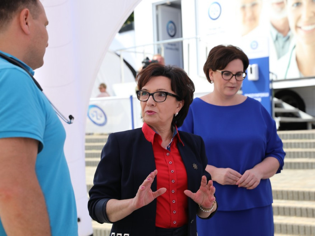 Wizyta Marszałek Sejmu RP Elżbiety Witek w Hrubieszowie - ZDJĘCIA, WIDEO