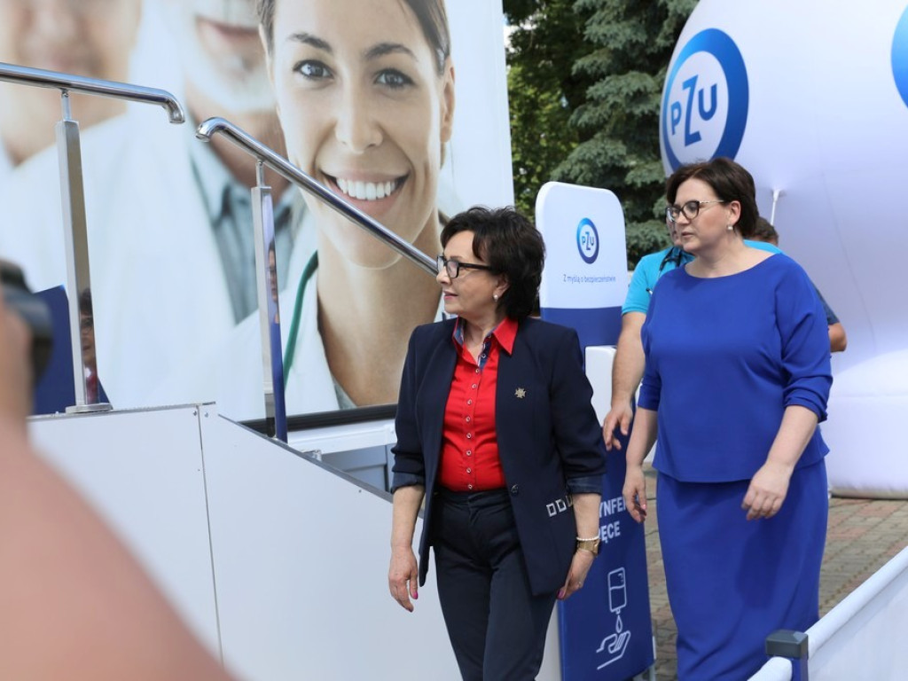 Wizyta Marszałek Sejmu RP Elżbiety Witek w Hrubieszowie - ZDJĘCIA, WIDEO